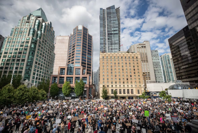 Canadians demonstrate domestic American causes to the benefit of Canada’s elite